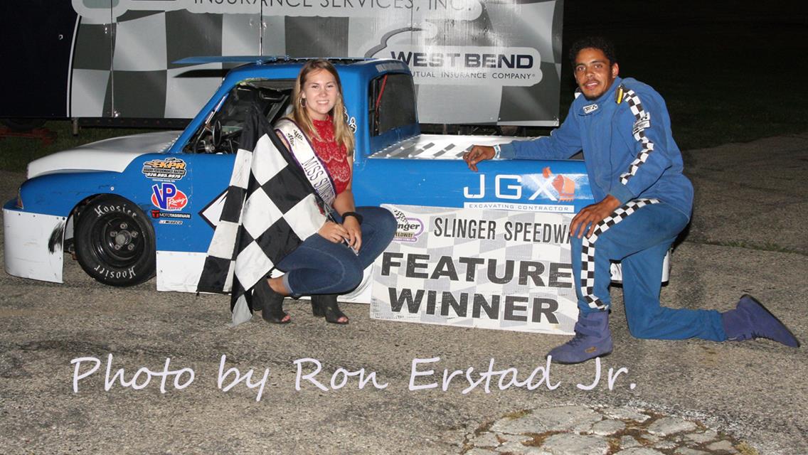 Steve Apel collects second win of the season in Zeller Transportation 75