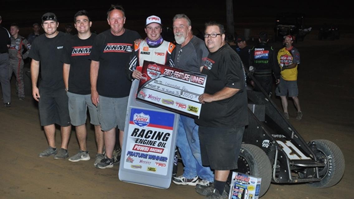 Bell Reigns Undefeated in POWRi National Midgets