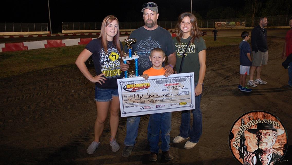 Duty, Yeack, Moore, And Housworth Willamette Winners On Saturday Night