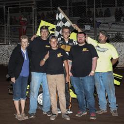 Jarrett Martin Triumphant at Show Low Speedway Park Friday; Records Podium Finish Saturday