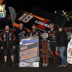 Ian Madsen Emerges From Epic Late-Race Battle as the Lucas Oil ASCS National Tour Preliminary Winner During AGCO Jackson Nationals