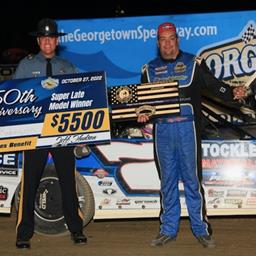 Georgetown Speedway (Georgetown, DE) – Camp Barnes Benefit – October 27th, 2022. (Rick Neff photo)