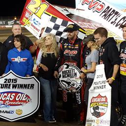 Brian Brown Wins Friday Night at the Hockett/McMillin Memorial