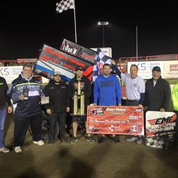 Matt Juhl Powers Past McCarl in Last Lap Thriller!