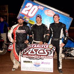 Rick Ziehl Shines At Arizona Speedway With The Carlyle Tools ASCS Southwest Region
