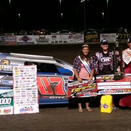 Rookie Crapser rocks Rapid Speedway for first USMTS win!