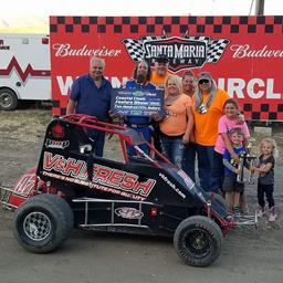 Leal Back on Top of USAC NOW600 Coastal Clash at Santa Maria