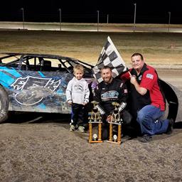 Kirchoff and Smith Split Wild West Late Model Tour Wins at BMP Speedway; Lorenz, Wheeler, Fowler, Mass and Moore Also Victorious