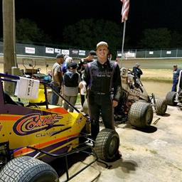 Cole Bodine Continuing to Earn Opportunity with Clauson-Marshall Racing, Moves from Working to Wheeling as he Makes Team Debut with POWRi Midgets at B