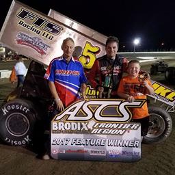 Eric Lutz Notches ASCS Frontier Regional Victory At Black Hills Speedway