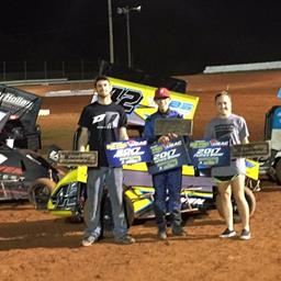 Flud, Hollan and Mercer Reach Victory Lane During Driven Midwest USAC NOW600 National Series Debut at Red Dirt Raceway