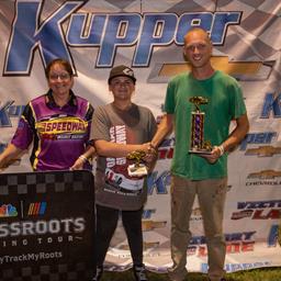PAPKE EDGES WIEST AT THE LINE