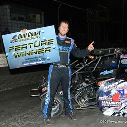 Martin and Elkins Top Night #1  at Gulf Coast Speedway