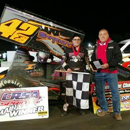 Strada Visits Victory Lane at Orange County Fair Speedway