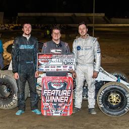 BENSON BLASTS TO FIRST POWRI LUCAS OIL WAR WIN