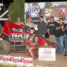 “Neuman wins Angell Park finale”                                                              “Budres &amp; Manic Racing capture Badger Titles”