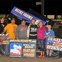 Droud Decimates NCRA/NSL Sprint Cars at Dodge City