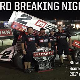 SHANE STEWART SETS NTR, CLAIMS 5TH WIN OF SEASON AT BLACK HILLS