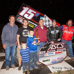 Hafertepe Dominates ASCS Red River at Timberline Speedway
