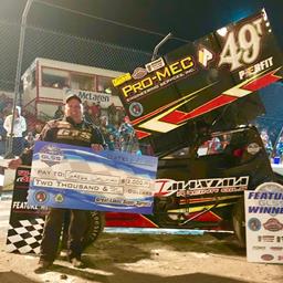 DALMAN GETS FIRST WIN OF SEASON