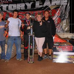 WINDOM SWEEPS BOTH ENDS OF WESTERN WORLD NIGHT ONE AT ARIZONA SPEEDWAY