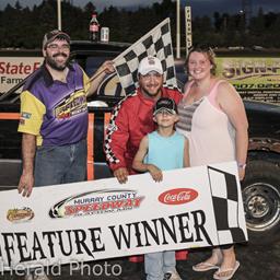 Racing Action at Murray County Speedway