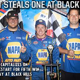 Brad Sweet Steals Black Hills Win on Late Restart