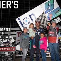 Pittman Powers to 4th Win of Season at Nodak