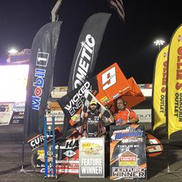McFadden and Amdahl Capitalize on Late-Race Passes to Win at Jackson Motorplex During Tony Stewart Night presented by C&amp;B Operations