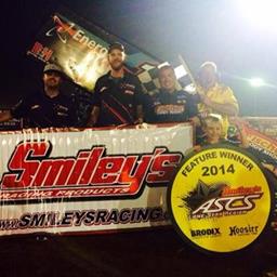 Baughman Earns First Career 360 Sprint Car Victory at Abilene Speedway