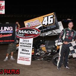 Schuett picks up Macon Speedway micro-sprint win