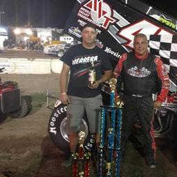 Herrera Sweeps ASCS National Tour Weekend at Black Hills Speedway