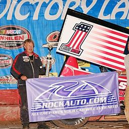 Kobs gets the Win from the Pole