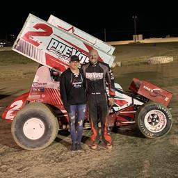Kelly Miller Unstoppable With ASCS Frontier At Gillette Thunder Speedway