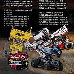First Round Of 2020 Lucas Oil American Sprint Car Series Events Revealed