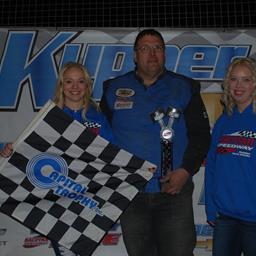 Jawaski Wins at Dacotah Speedway in Exciting Fashion