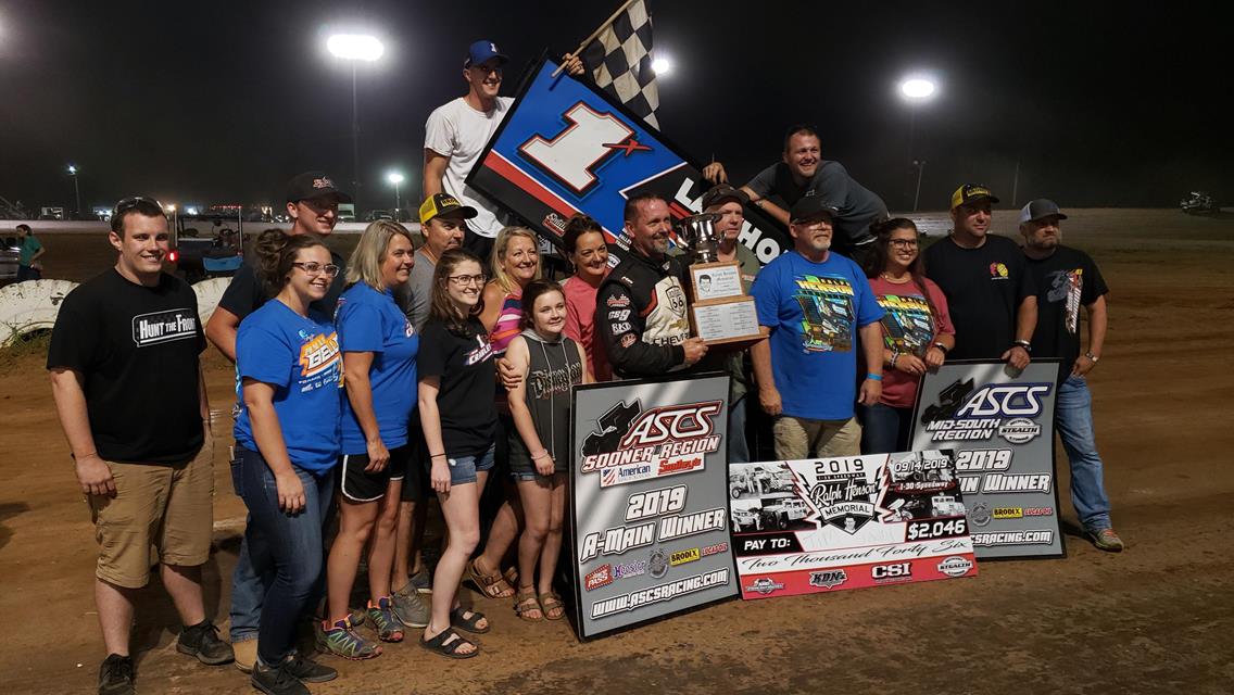 Tim Crawley Wins ASCS Regional Showdown At The Ralph Henson Memorial