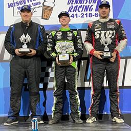 Chase Randall Scores First Ever Knoxville 410 Win!