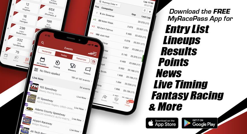 The Official MyRacePass App - Download TODAY!