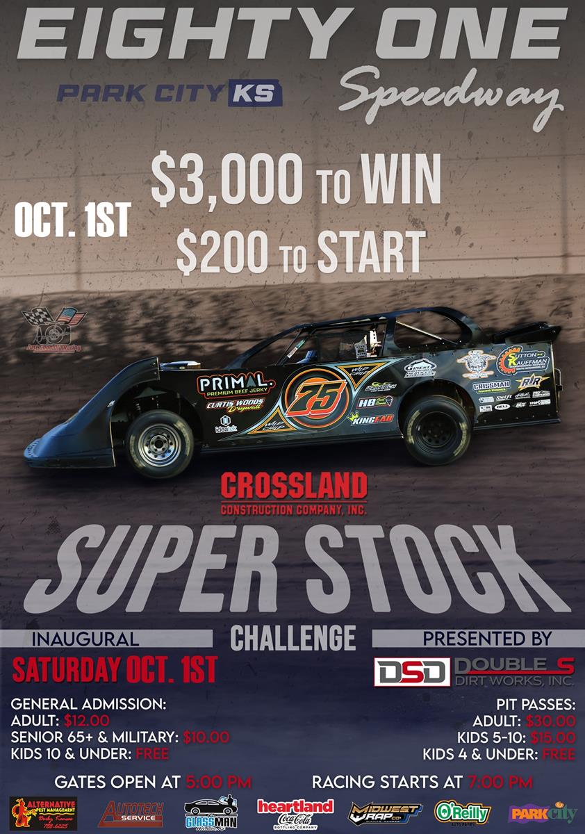 Oct 1st now Super Stock Shootout / Twister City Enduro MEGA EVENT!
