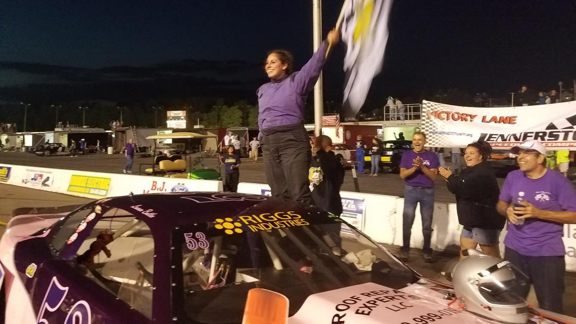 Lauren Butler Goes Two For Two At Jennerstown Speedway Saturday Night