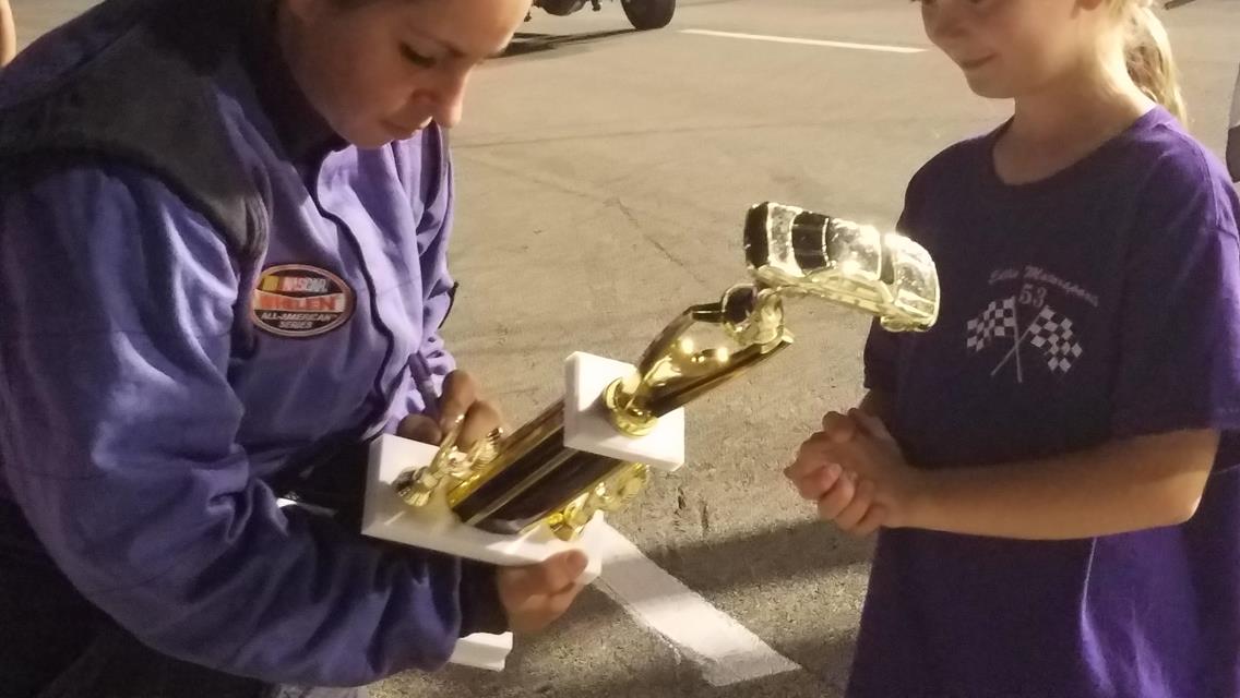Lauren Butler Goes Two For Two At Jennerstown Speedway Saturday Night