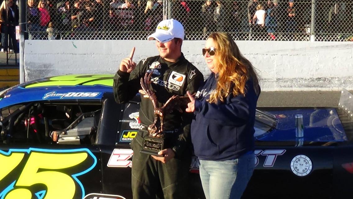 Doss To Do Double Duty At Redwood Acres Raceway This Weekend