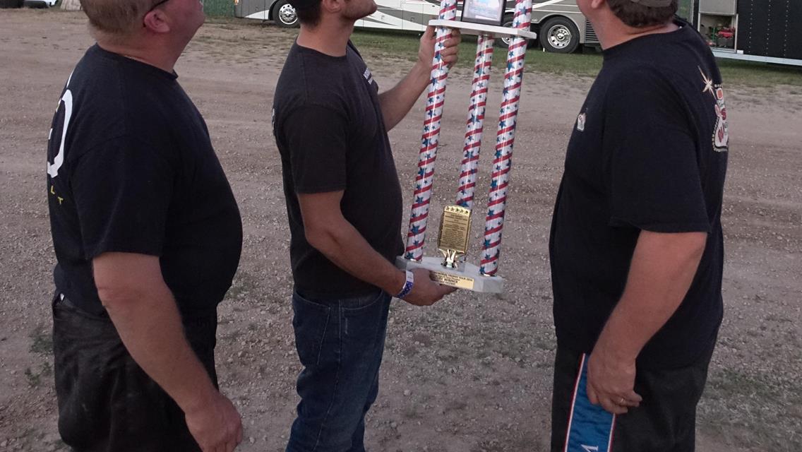 Johnny Kringas Wins - The Kim Parsons Memorial - at Beaver Dam Raceway