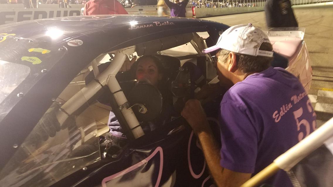 Lauren Butler Goes Two For Two At Jennerstown Speedway Saturday Night