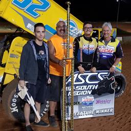Blake Hahn Caps Off ASCS Regional Weekend With Diamond Park Victory