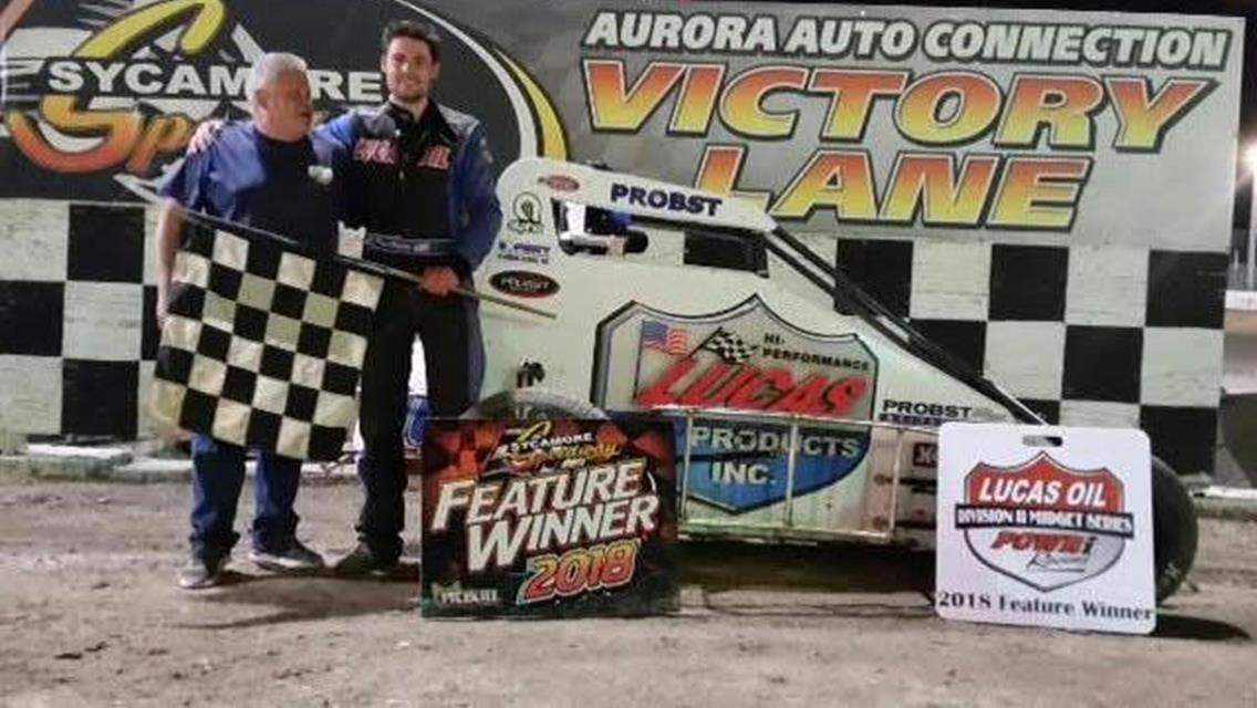 PROBST WINS POWRI D-II MIDGET SEASON OPENER