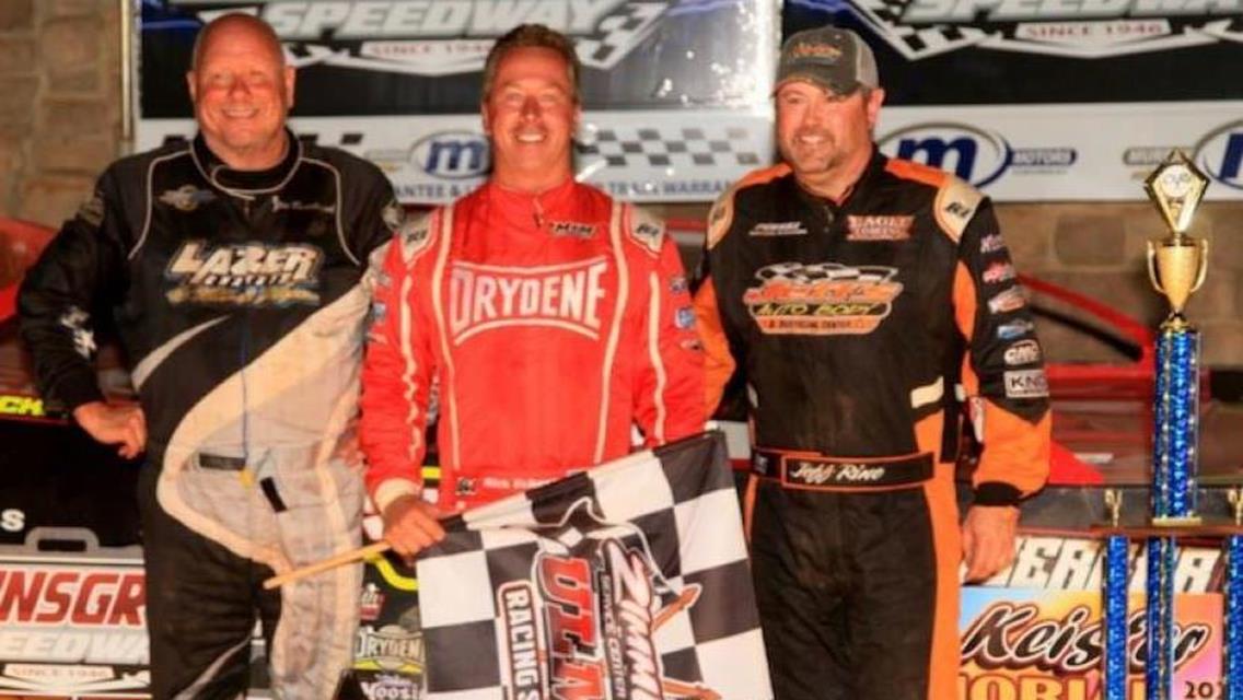 Selinsgrove Speedway (Selinsgrove, PA) – Zimmer’s United Late Model Series – Ron Keister Memorial – September 4th, 2022. (Rick Neff photo)